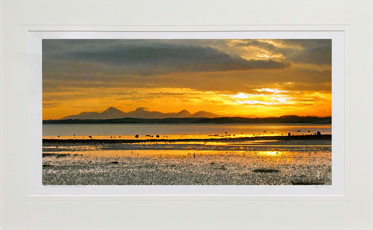 Mourne Sunset From Greyabbey
