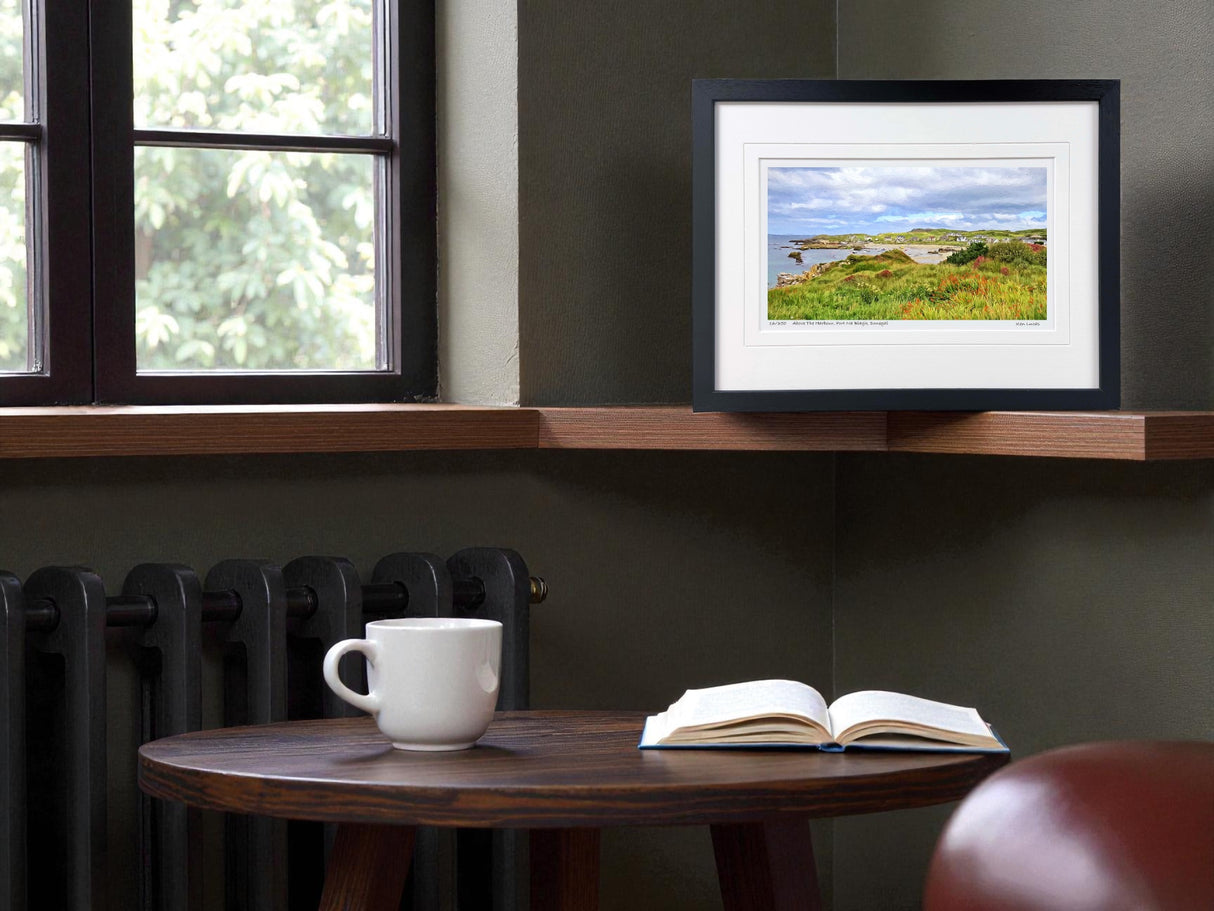 Above the Harbour, Port Na Blagh, Donegal - Small - Framed
