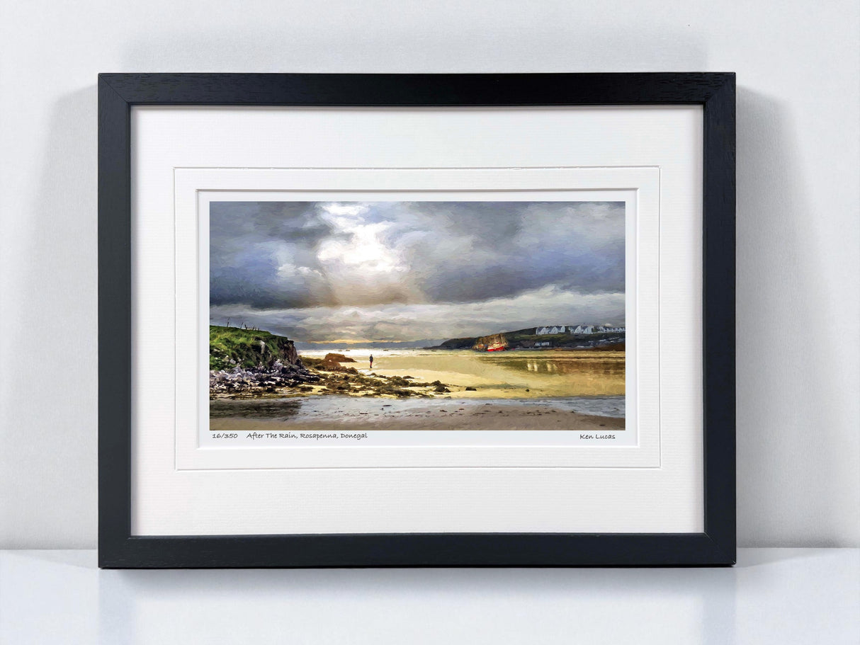 After The Rain, Rosapenna, Donegal - Small - Framed