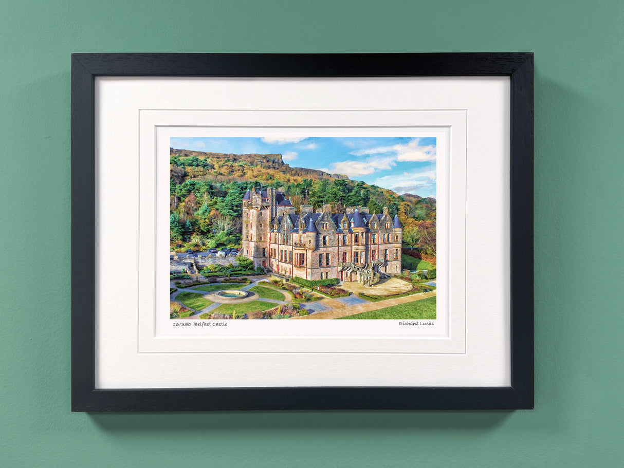 Belfast Castle - Framed - Small print