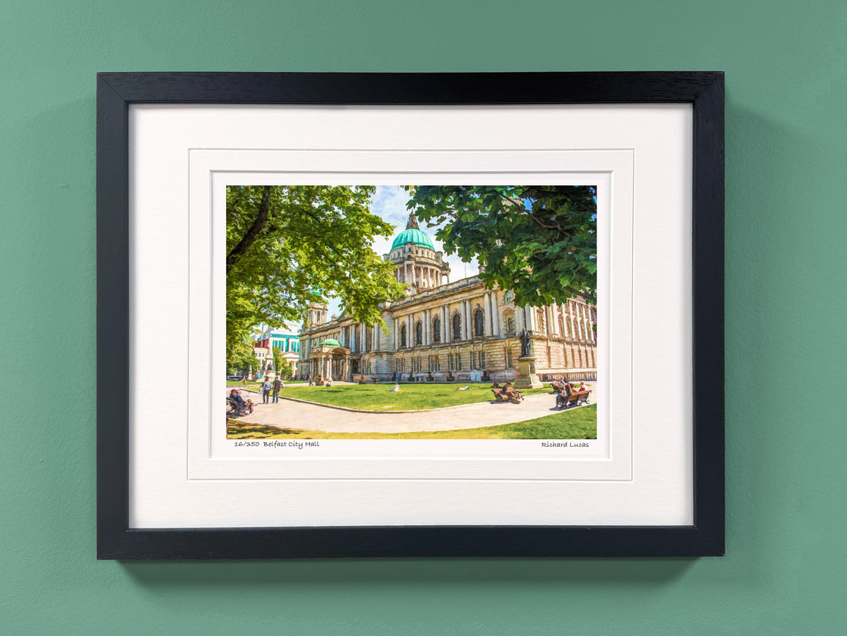 Belfast City Hall - Framed - Small print