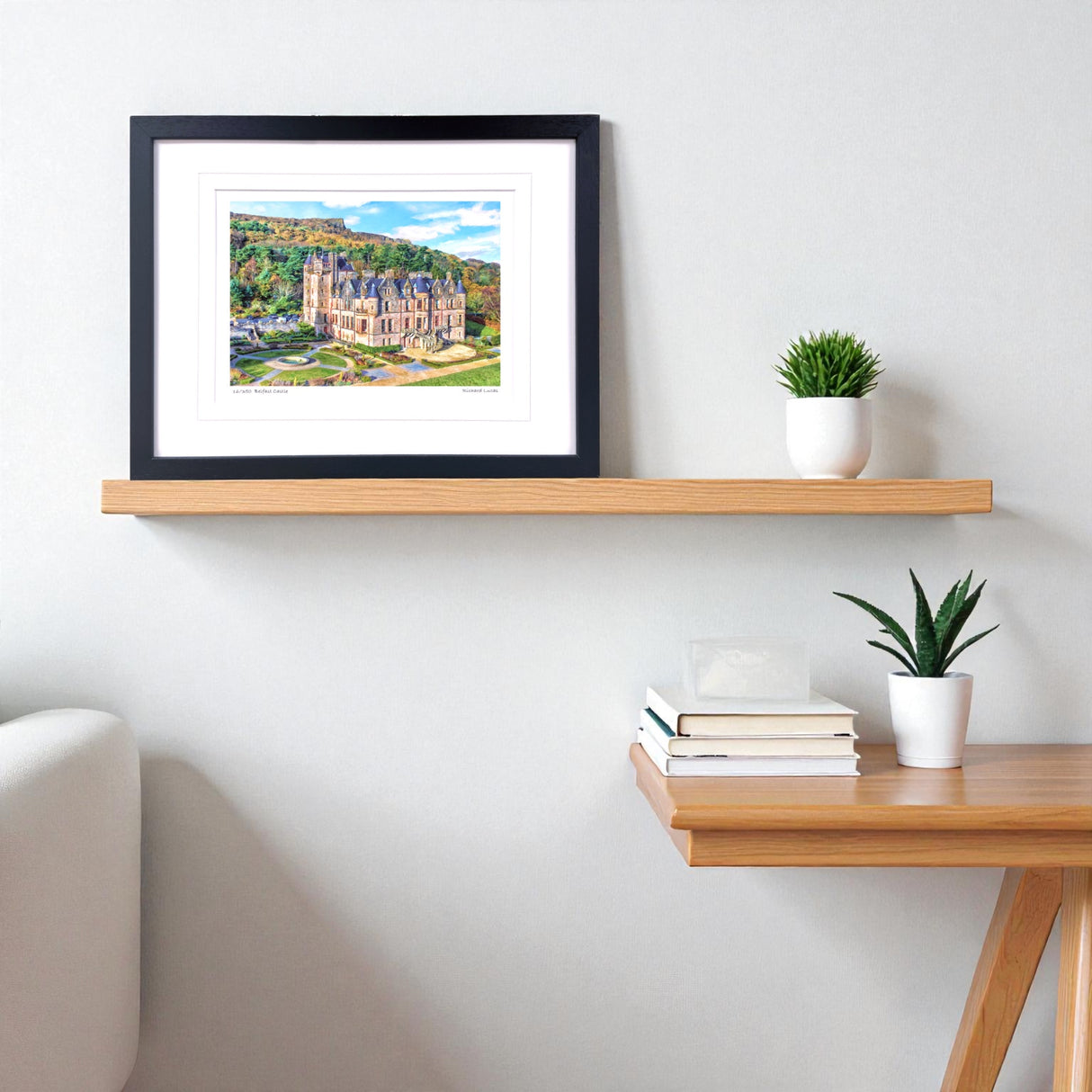 Belfast Castle - Framed - Small print