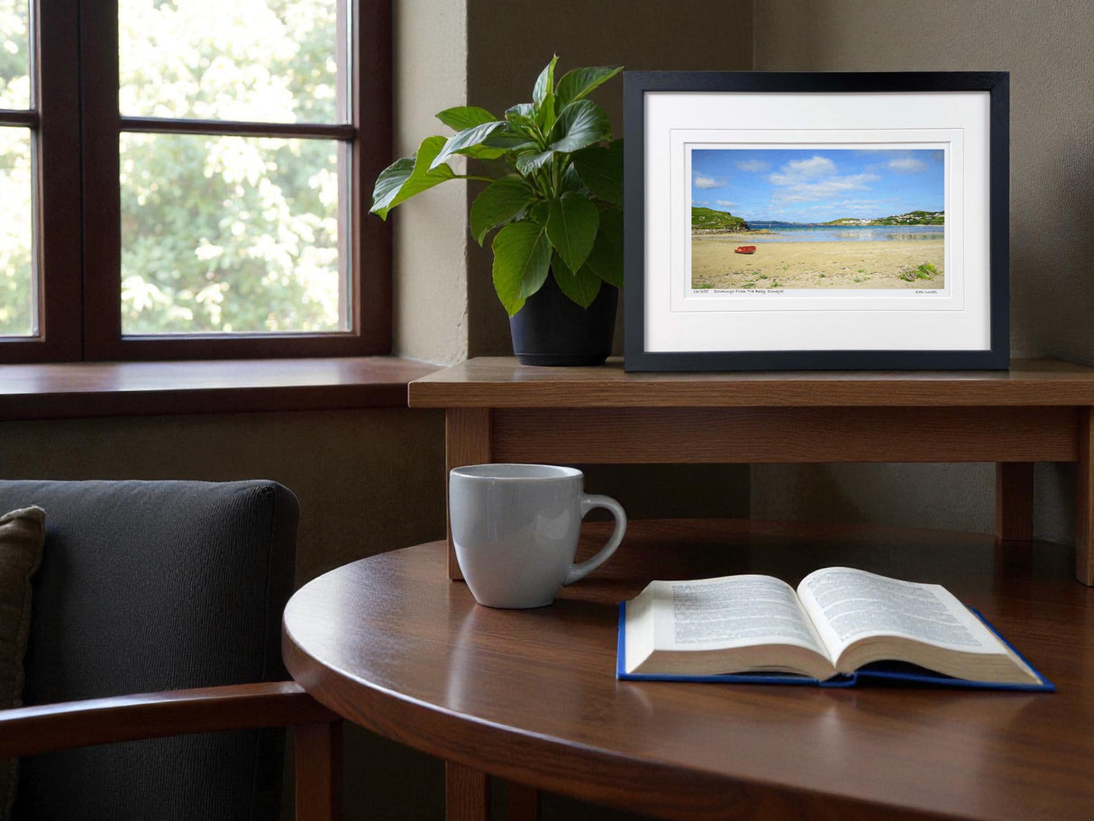 Downings, Across Tra Beag, Donegal - Small - Framed
