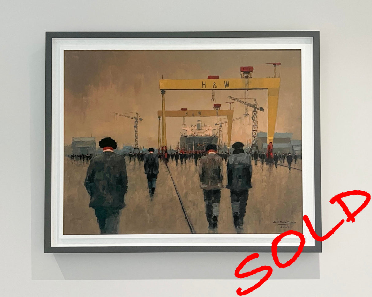 Original Oil on Canvas - Early Birds