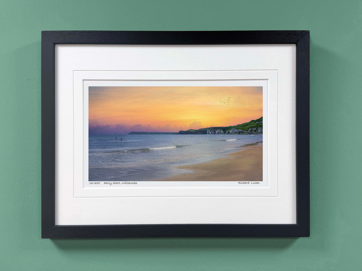 Early Start, Whiterocks - Small - Framed