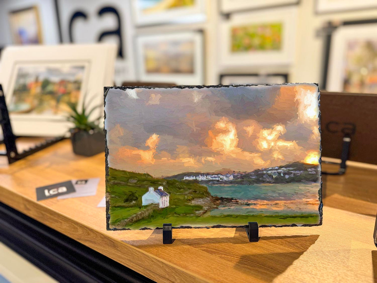 Evening Sun, Rosapenna, Donegal - Decorative Slate