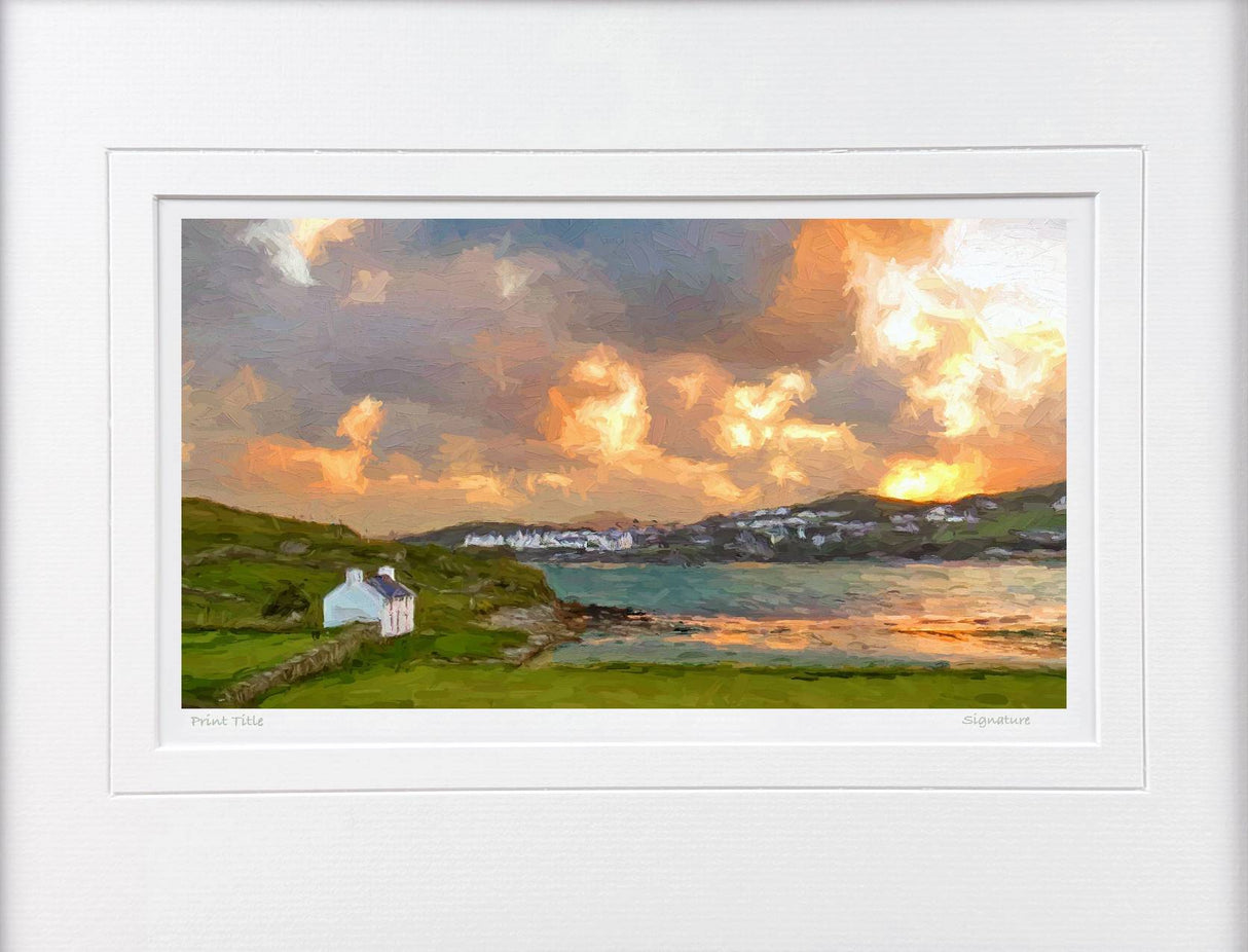 Evening sun , Rosapenna