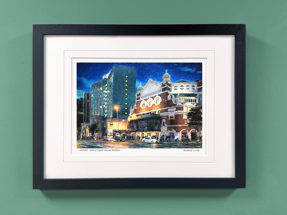 Grand Opera House, Belfast - Framed - Small print