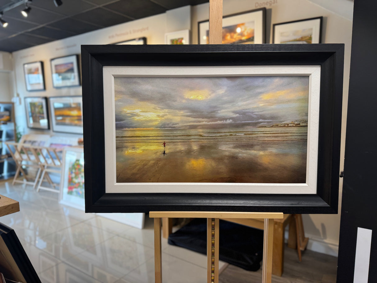 Those were the Days, Portstewart Strand - Canvas(frame not included)