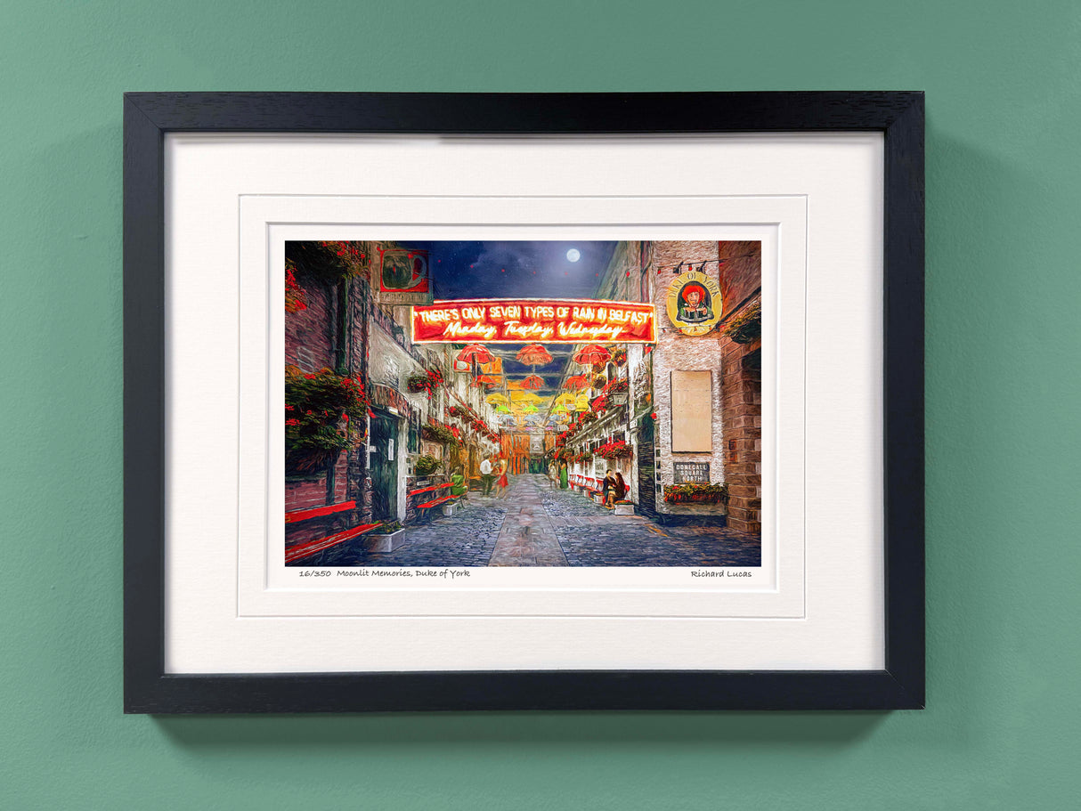 Moonlit Memories, Duke Of York - Framed - Small print