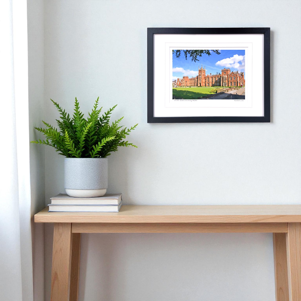 Queens University, Belfast - Framed - Small print