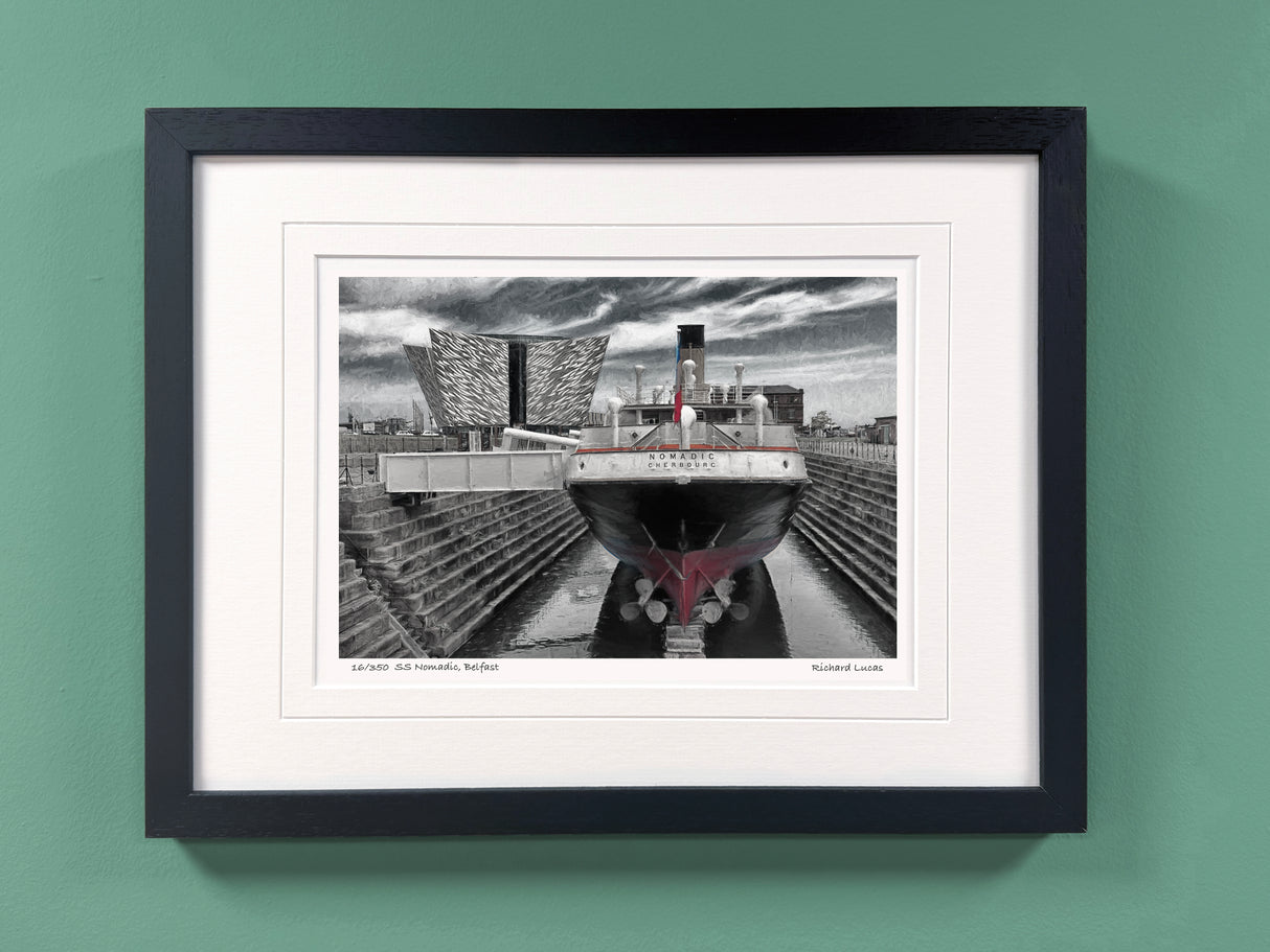 SS Nomadic, Belfast - Framed - Small print