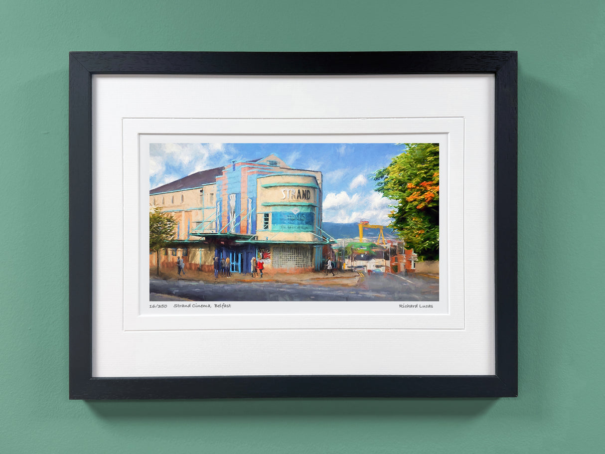 Strand Cinema, Belfast - Framed - Small print