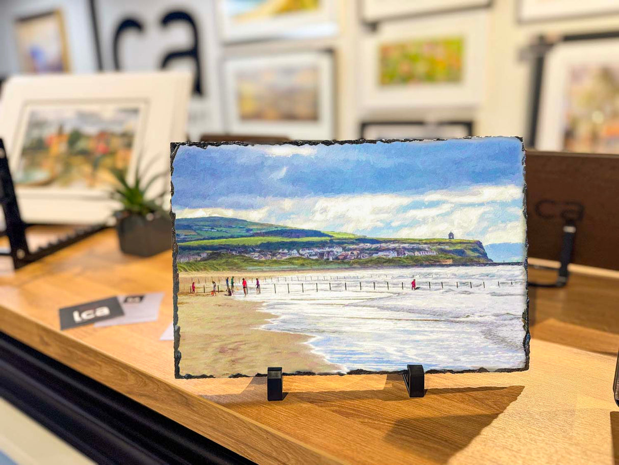 Summer Day, Portstewart Strand - Decorative Slate