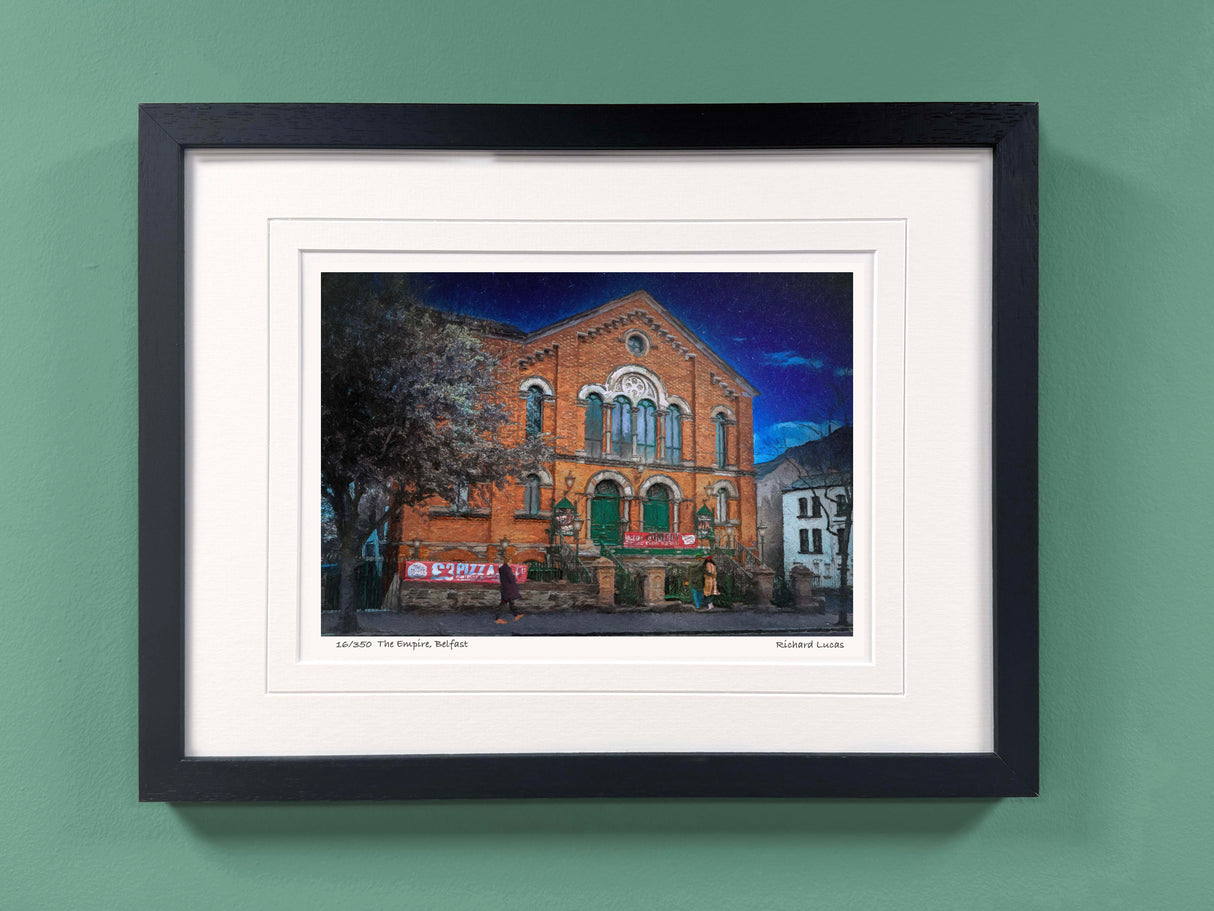 The Empire - Framed - Small print