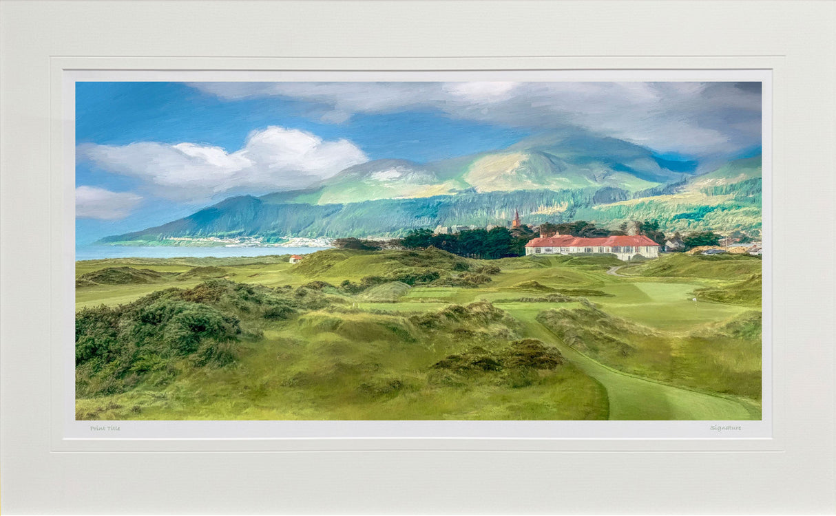 The Mournes from Royal County Down