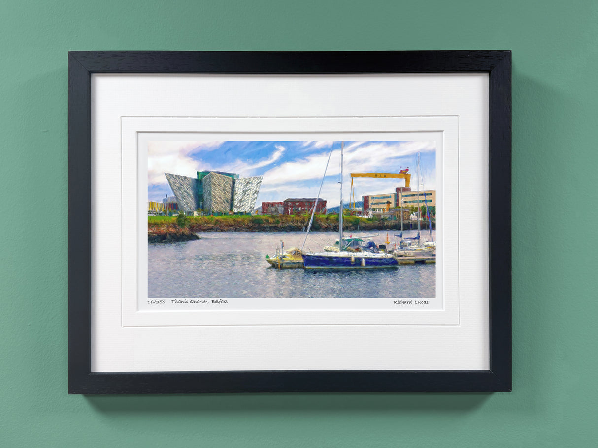 Titanic Quarter, Belfast - Framed - Small print