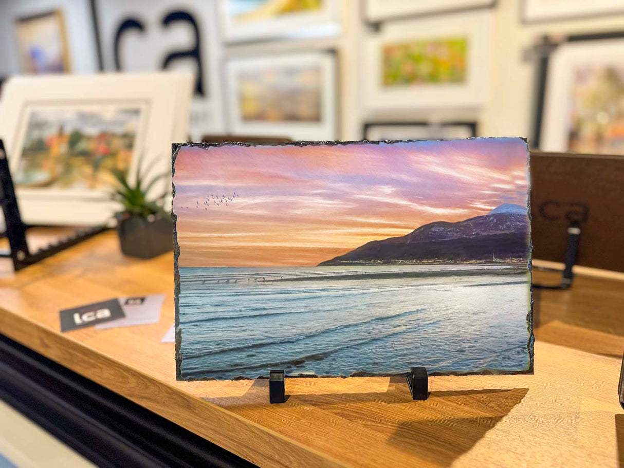 Twilight, Murlough Beach - Decorative Slate