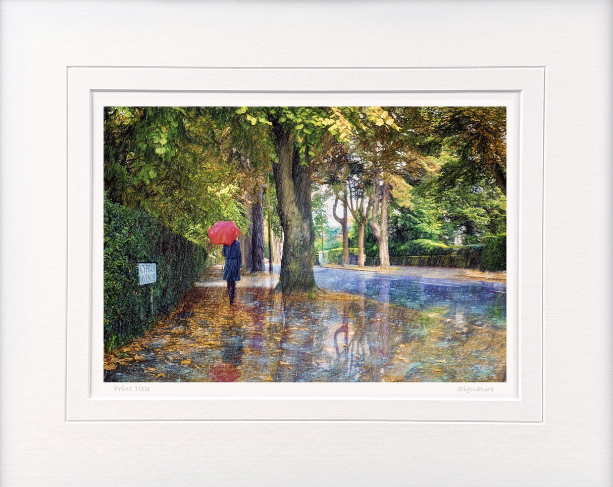 Autumn Shower, Cyprus Avenue
