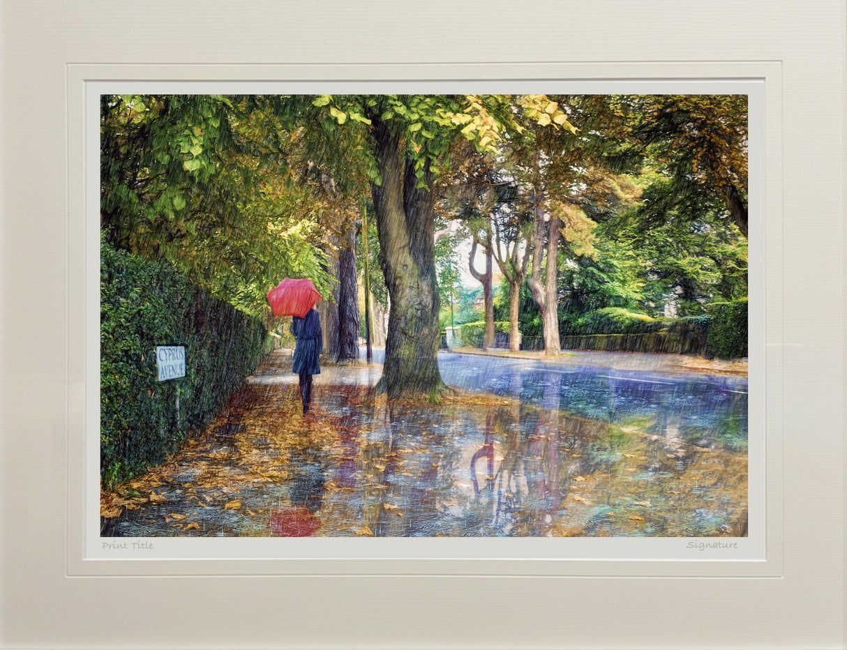 Autumn Shower, Cyprus Avenue
