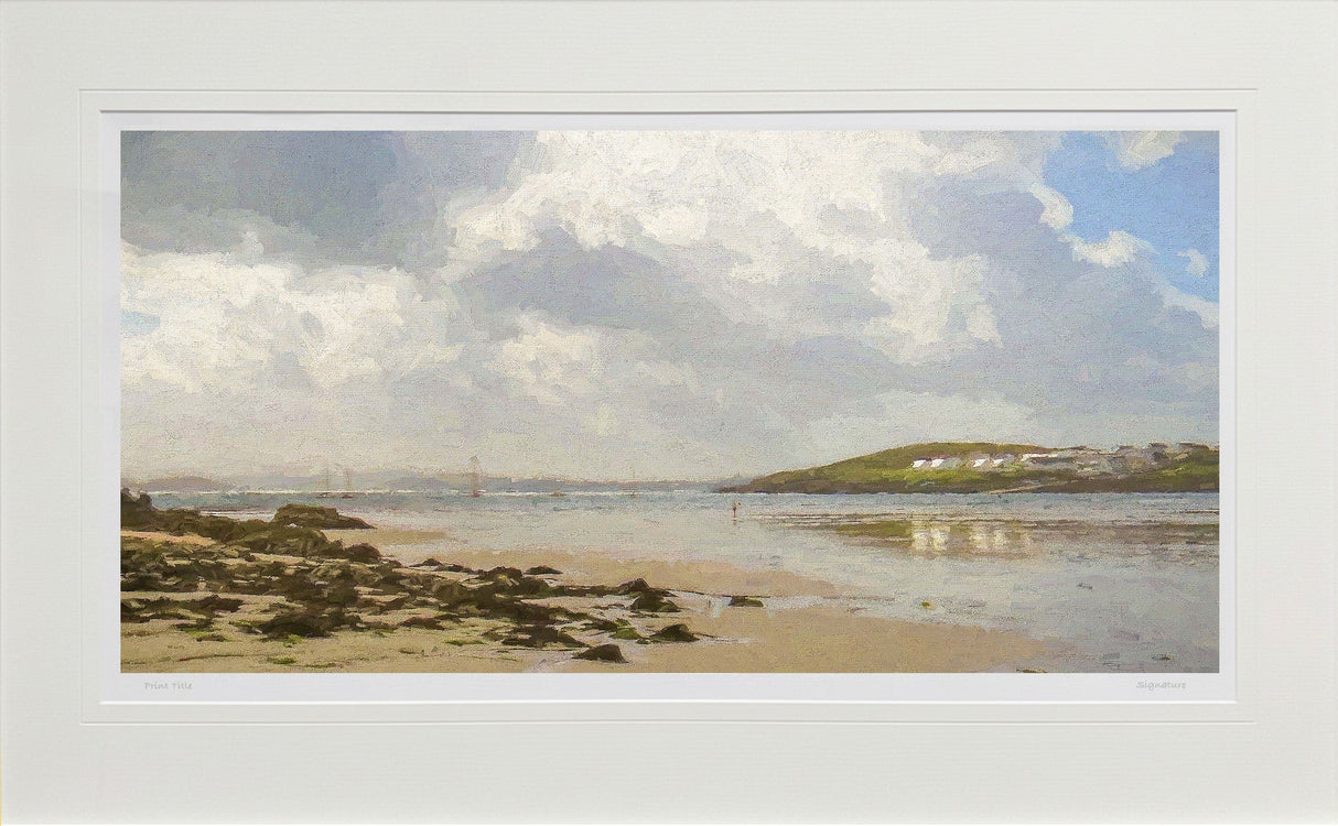 By The Water's Edge, Rosapenna - signed limited edition print by Lucas Creative Art