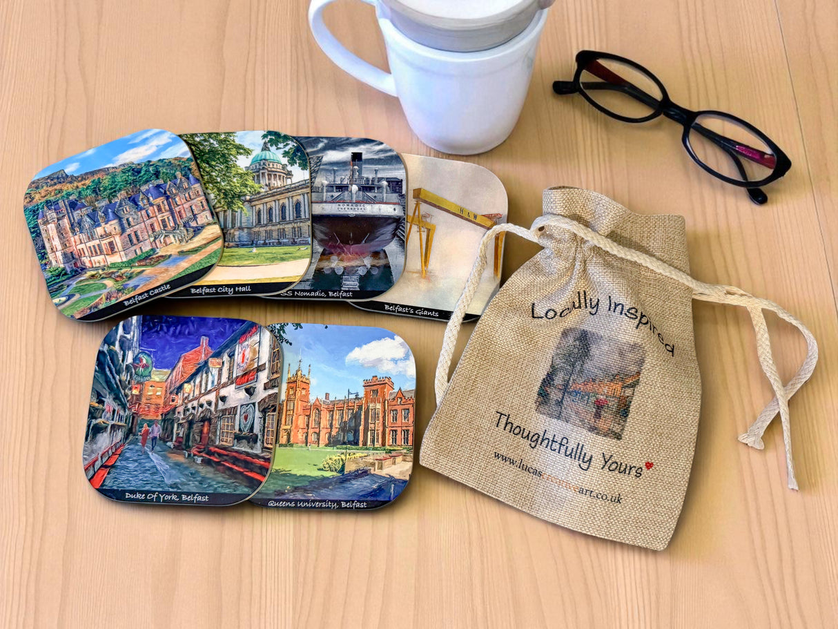 Belfast - Coasters set of six
