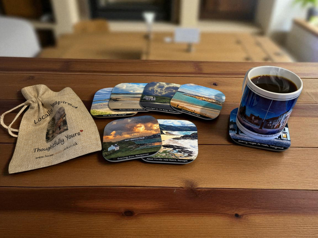 Ards Peninsula & Strangford - Coasters set of six