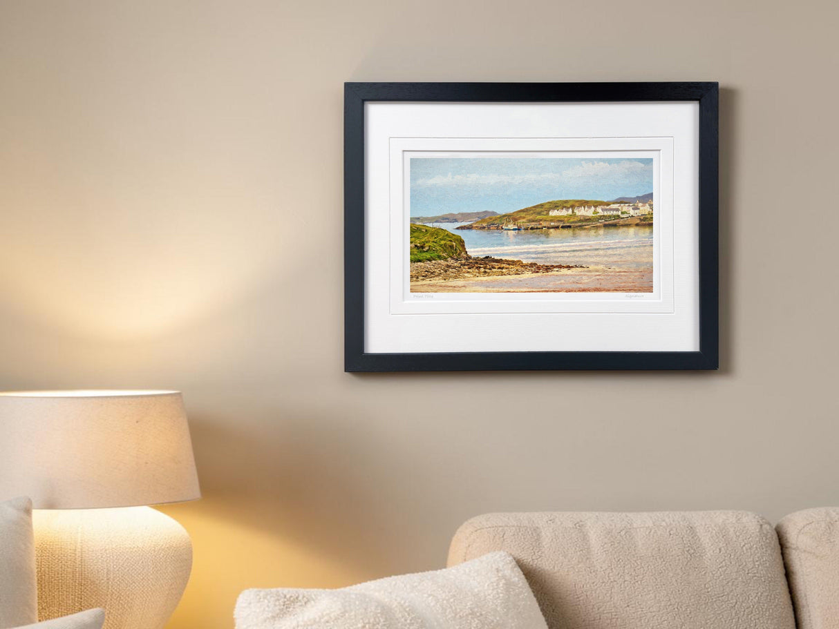 Downings, Rosapenna - signed limited edition print by Lucas Creative Art