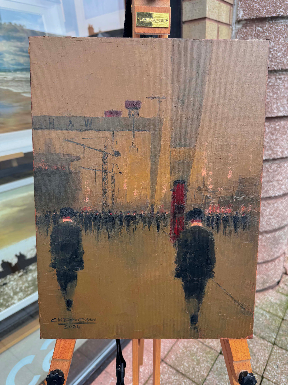 Original Oil On Canvas - Early Birds