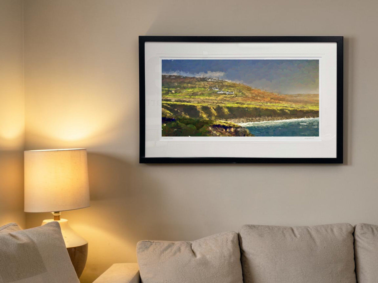 Evening, Cnoc Fola - signed limited edition print by Lucas Creative Art