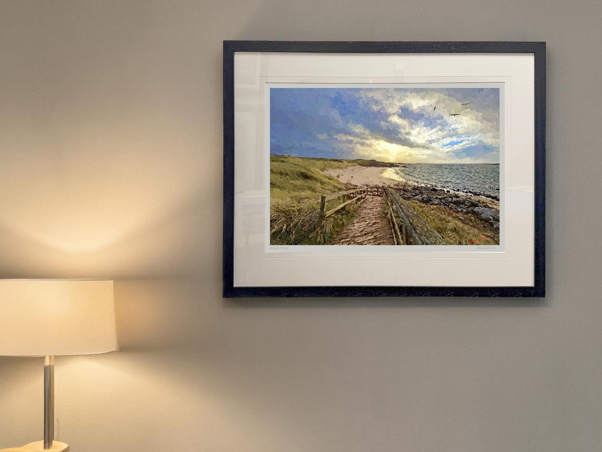 Evening, Port Arthur, Gweedore - signed limited edition print by Lucas Creative Art