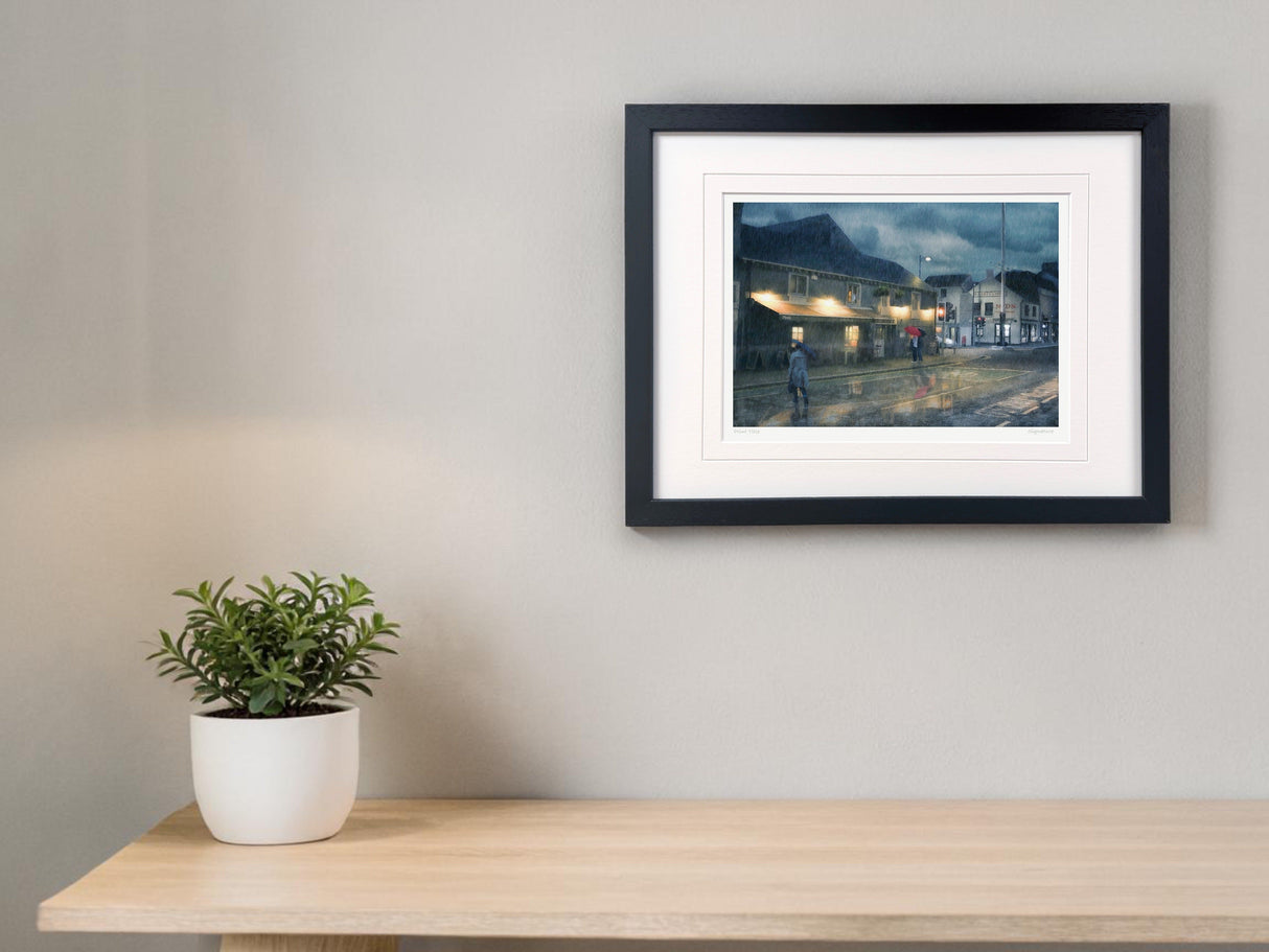 Evening Rain, Holywood