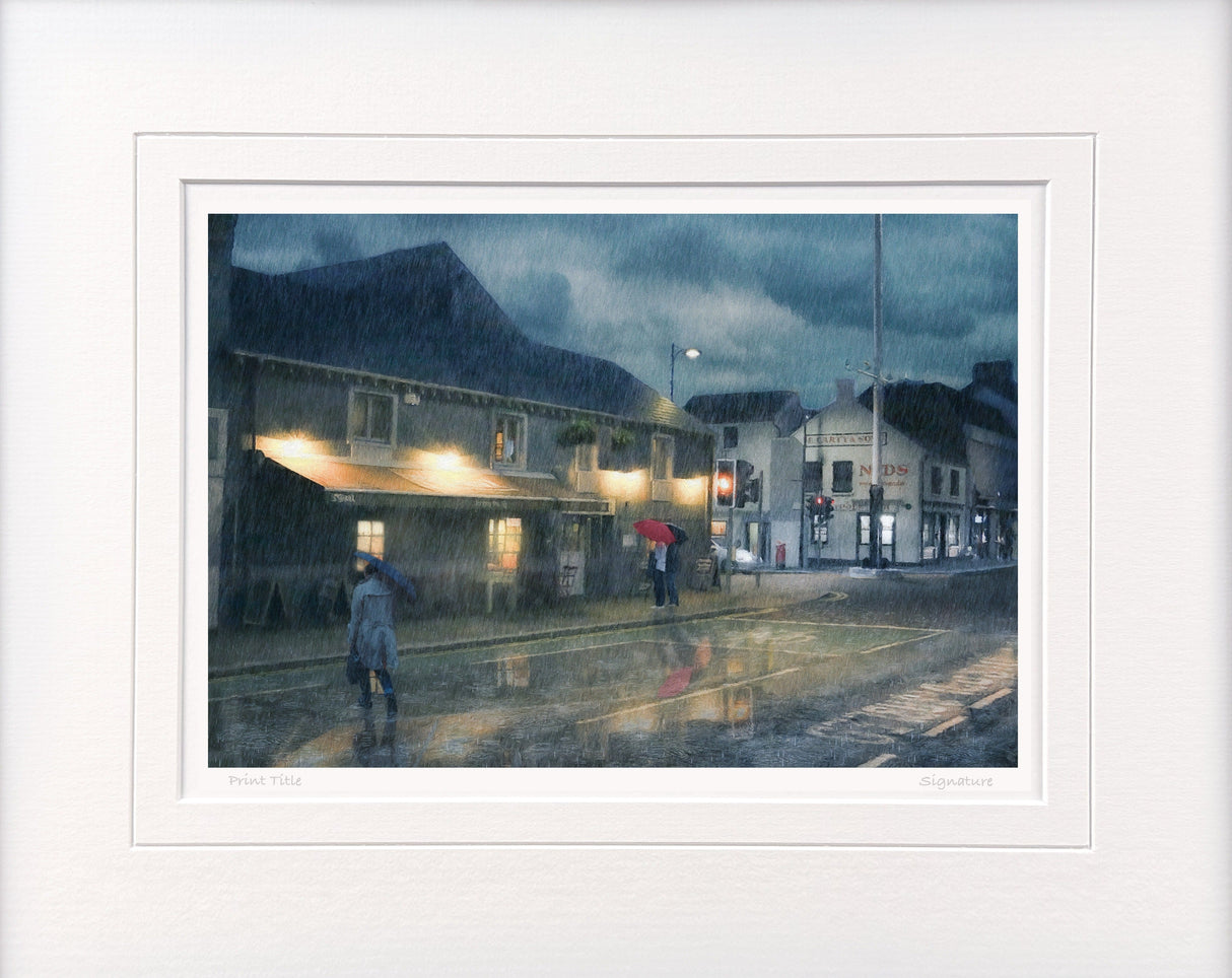 Evening Rain, Holywood