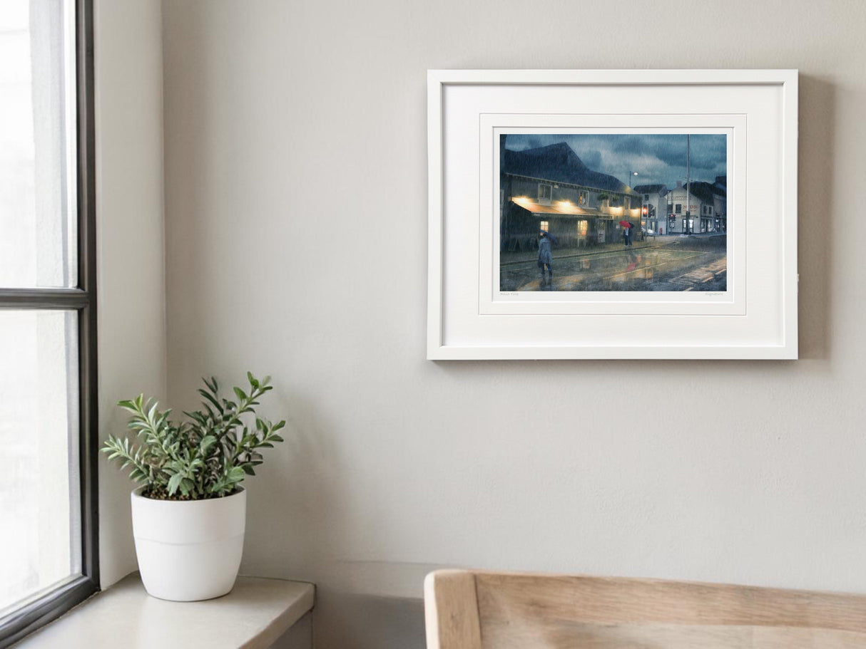 Evening Rain, Holywood