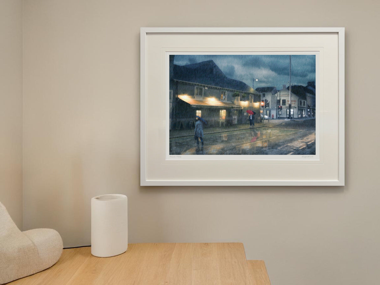 Evening Rain, Holywood
