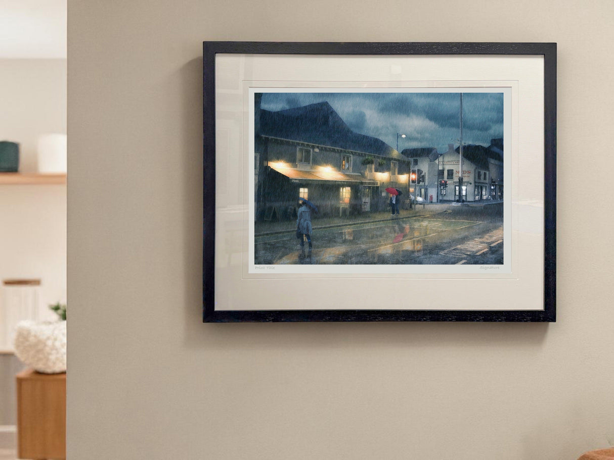 Evening Rain, Holywood