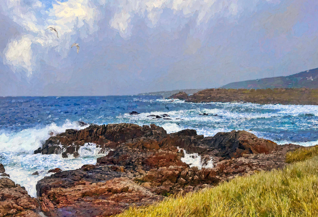 Fresh Day, Glassagh, Gweedore - signed limited edition print by Lucas Creative Art
