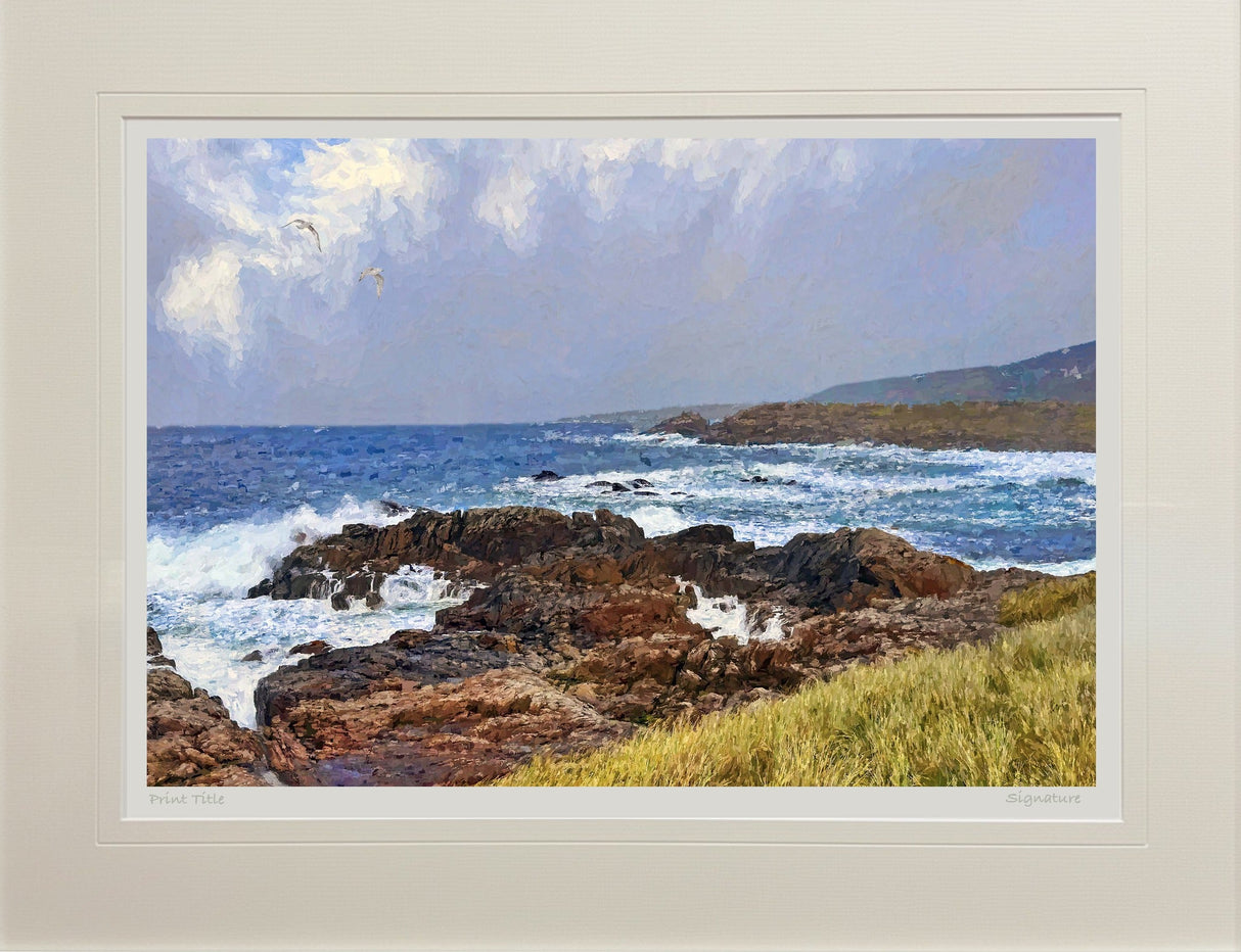 Fresh Day, Glassagh, Gweedore - signed limited edition print by Lucas Creative Art
