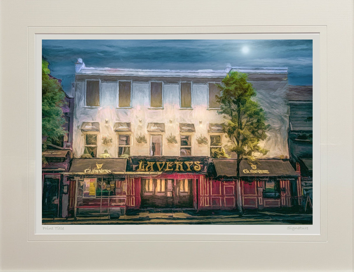 Laverys, Belfast - Standard Print Only