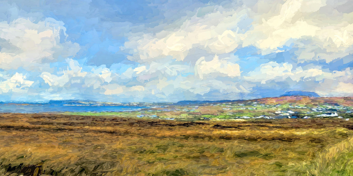 Muckish From Cnoc Fola - signed limited edition print by Lucas Creative Art