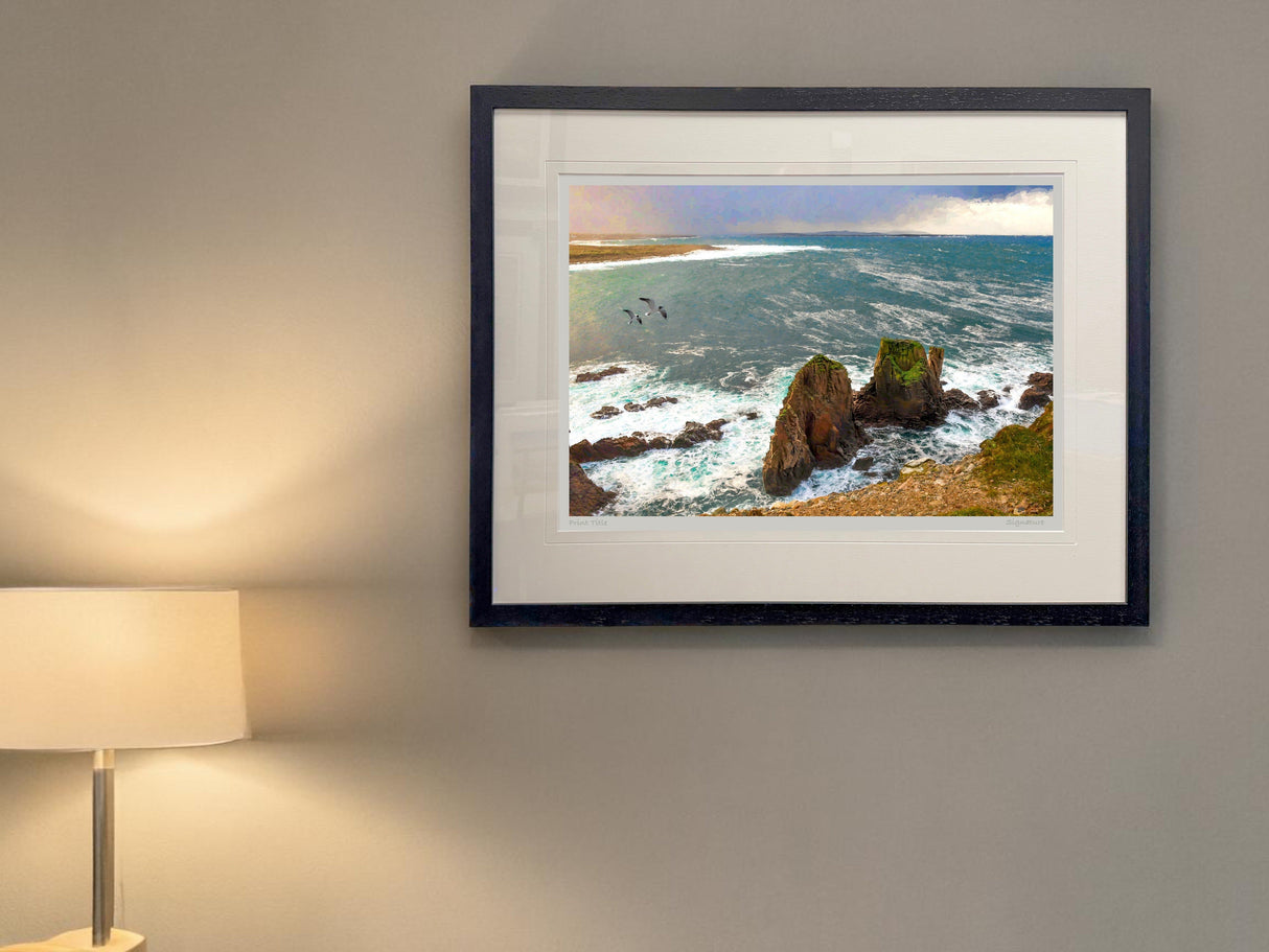 Near And Far, Cnoc Fola - signed limited edition print by Lucas Creative Art