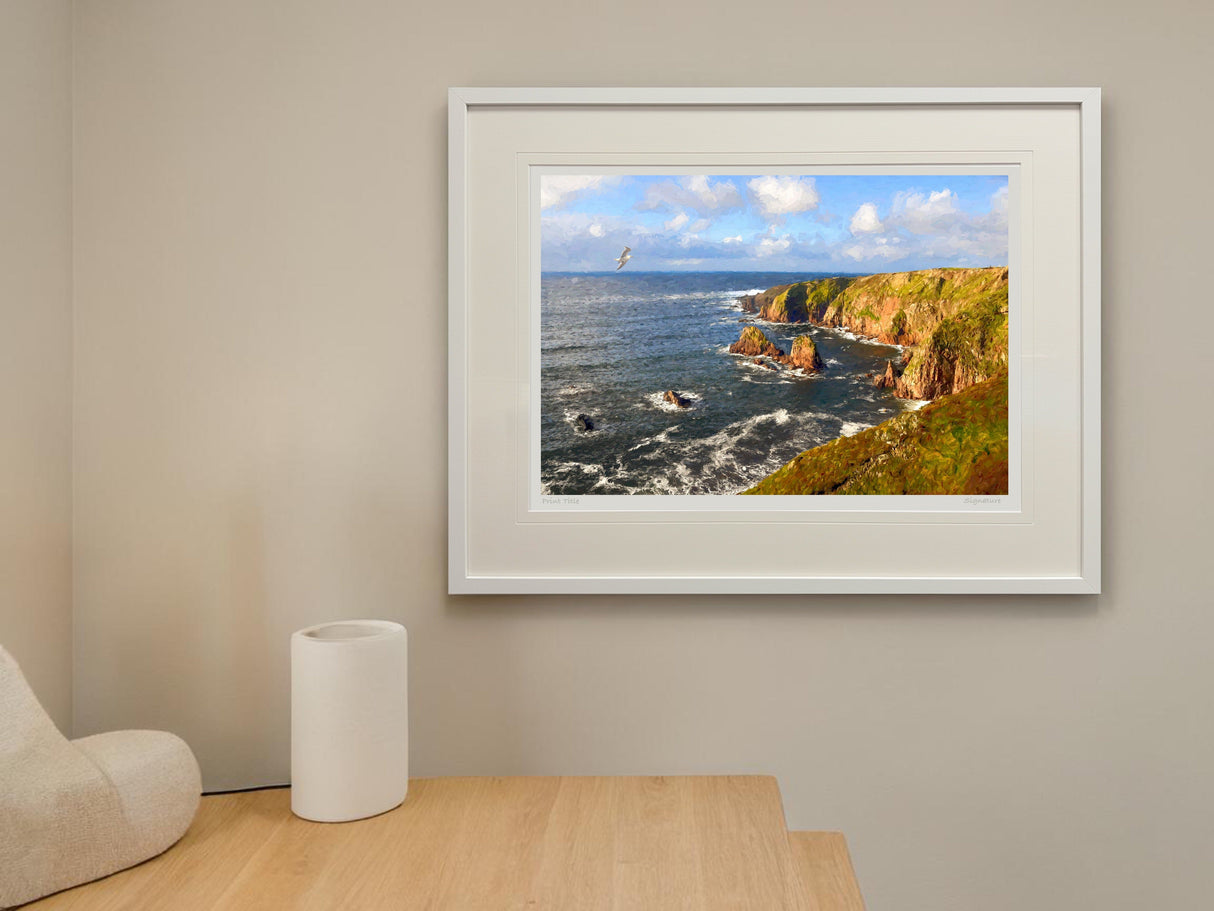Sea Breezes, Altawinny - signed limited edition print by Lucas Creative Art