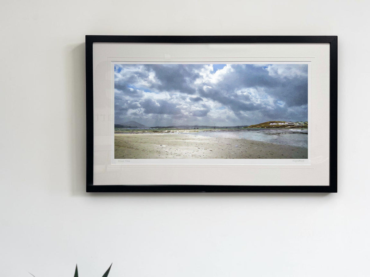 Silver Sands, Tra Beag, Rosapenna - signed limited edition print by Lucas Creative Art