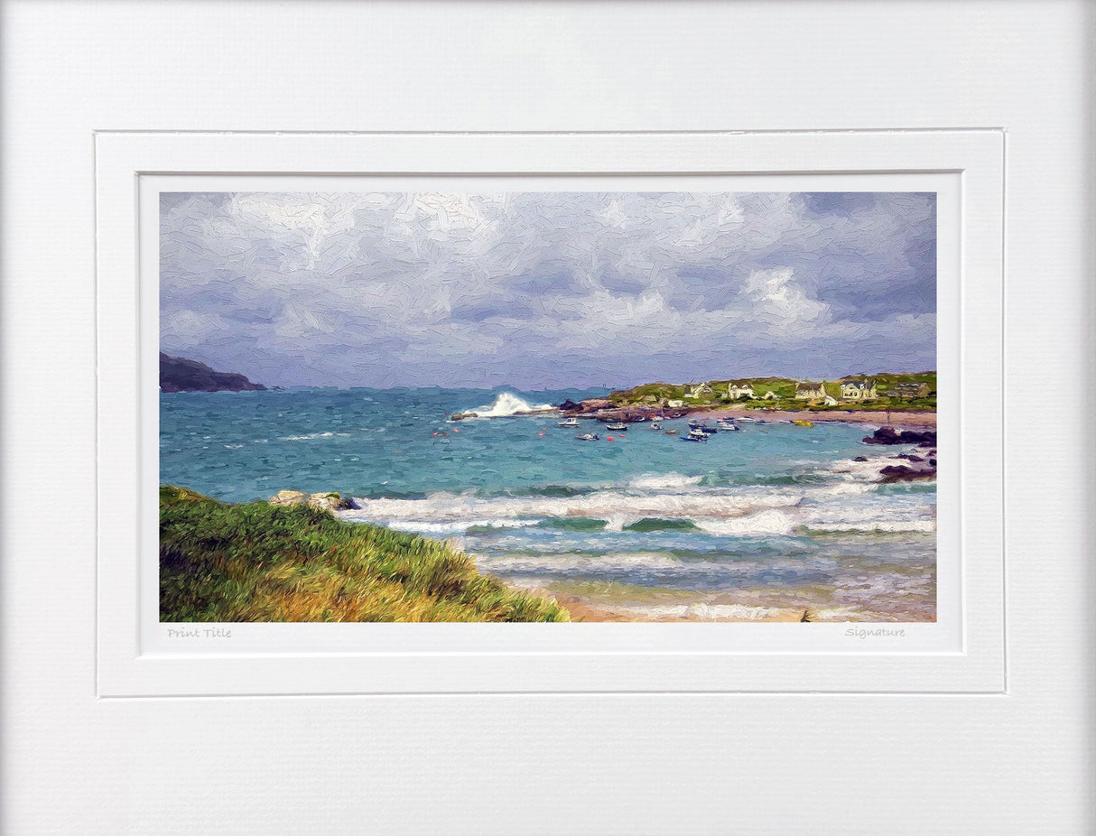 Stormy Day Port na Blagh - Small Print Only