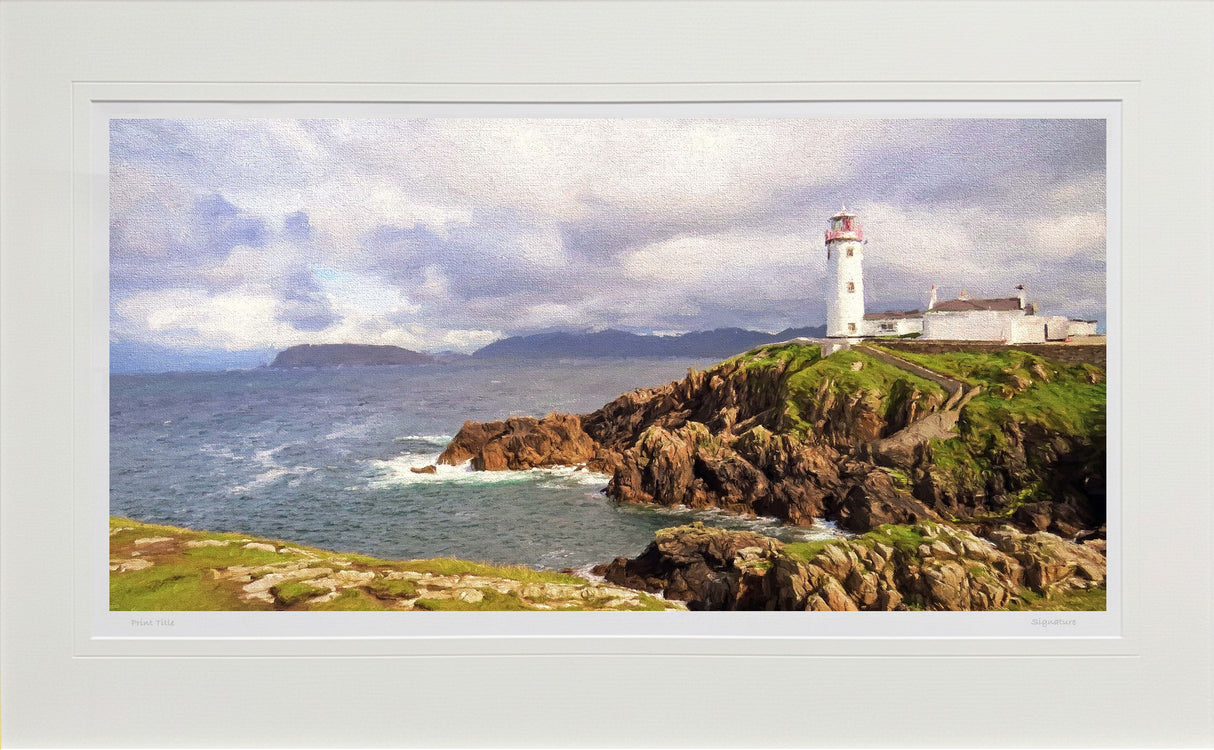 The Lighthouse Fanad Head II - Print Only
