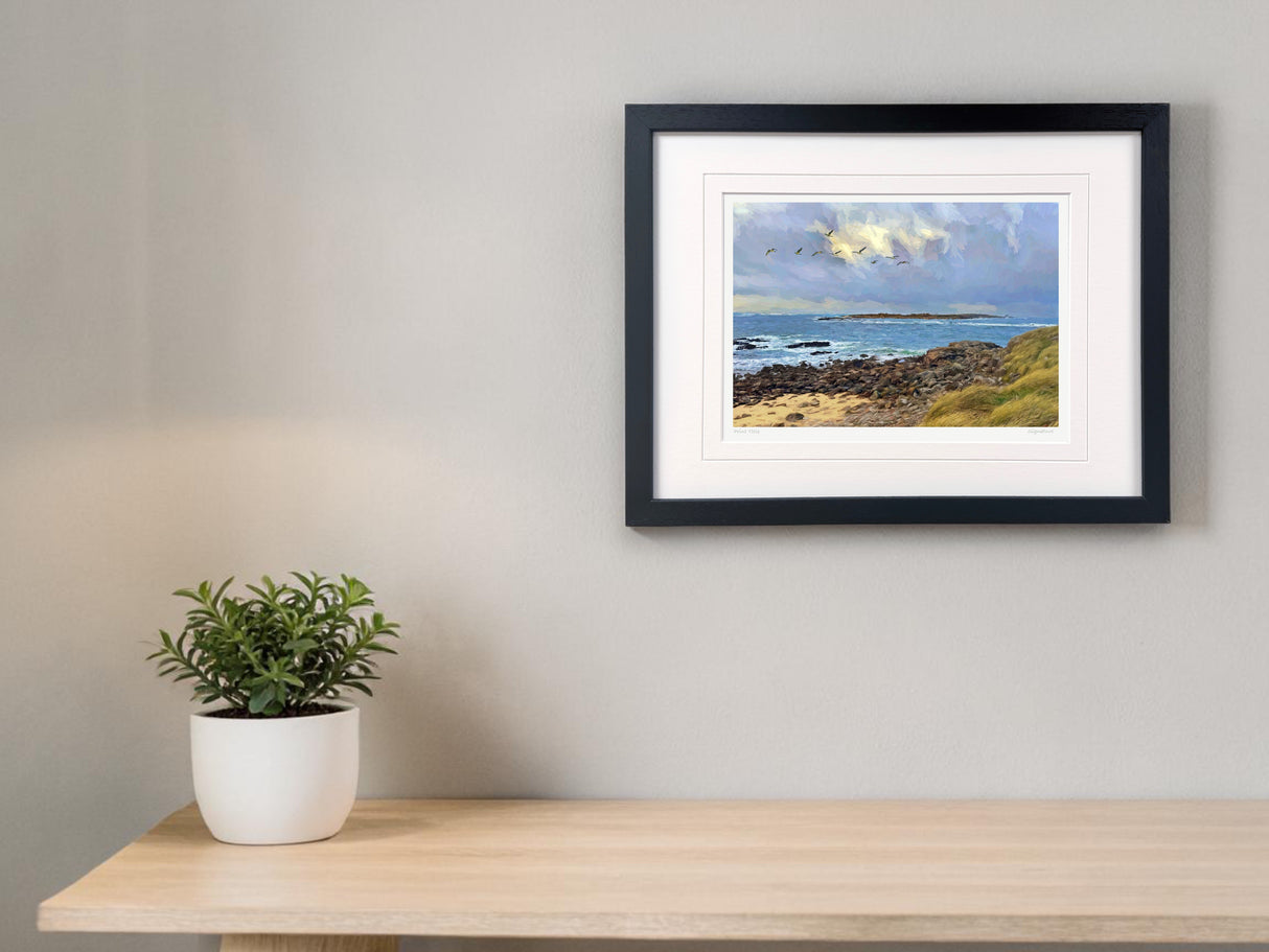Towards Inishmeane - Small Framed Black