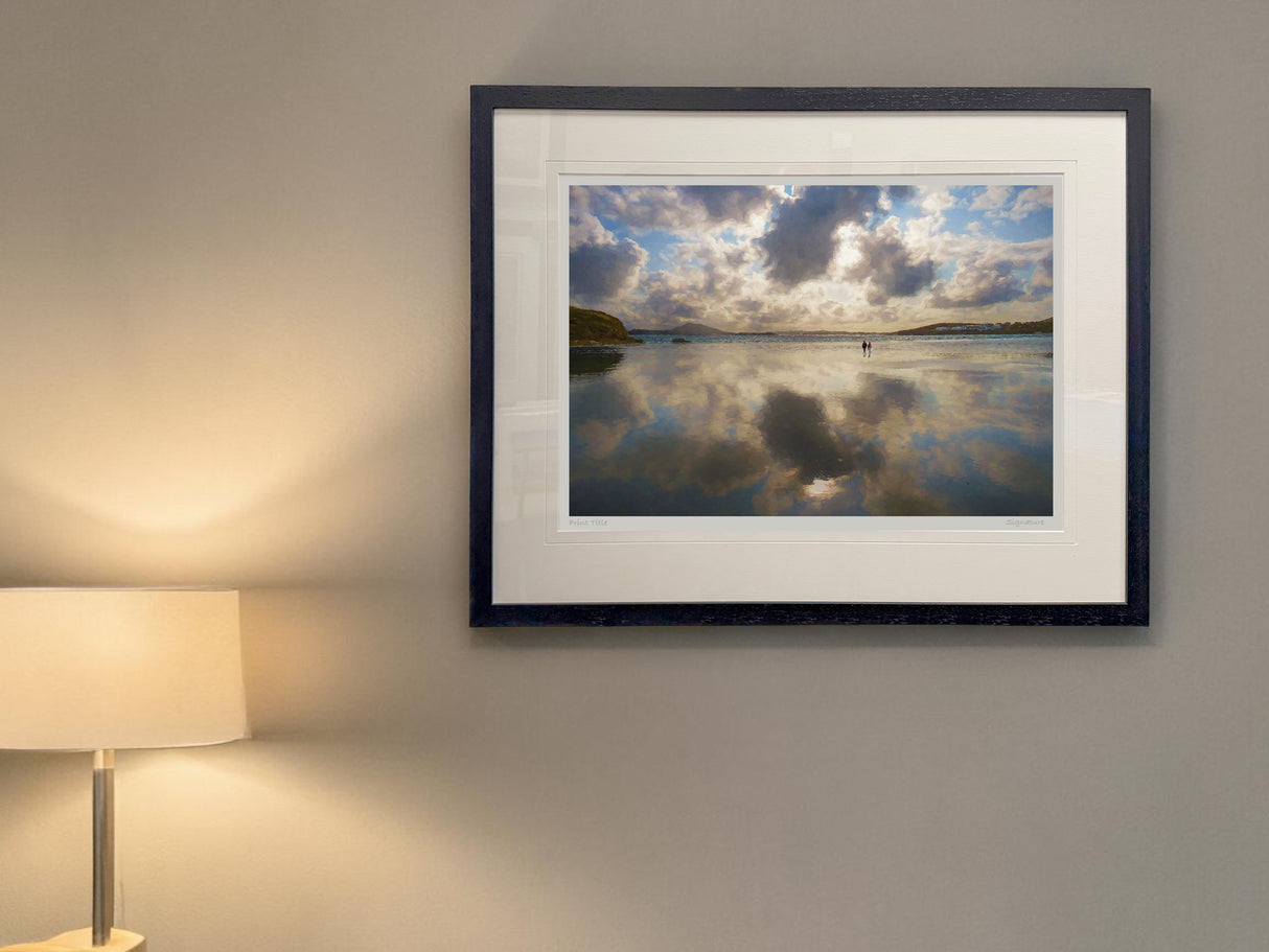 Walking on Clouds - Standard Framed Black