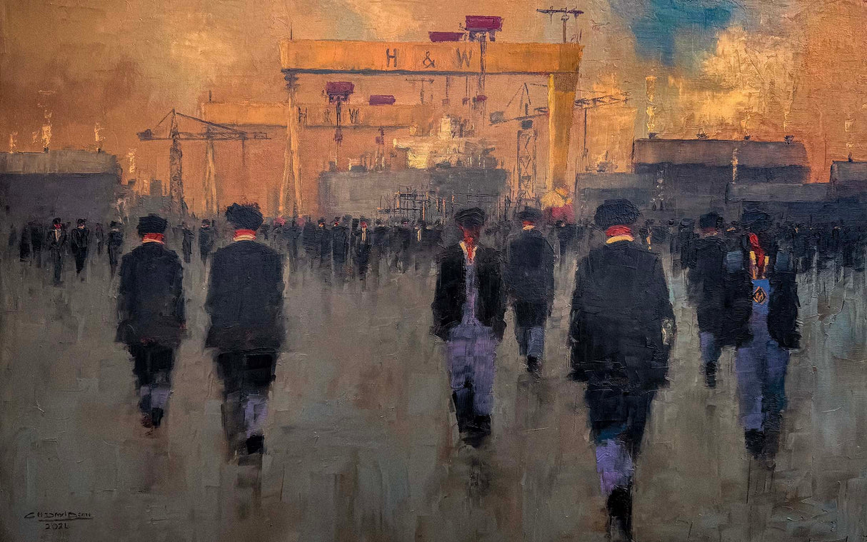 Yardmen, Ship and Cranes