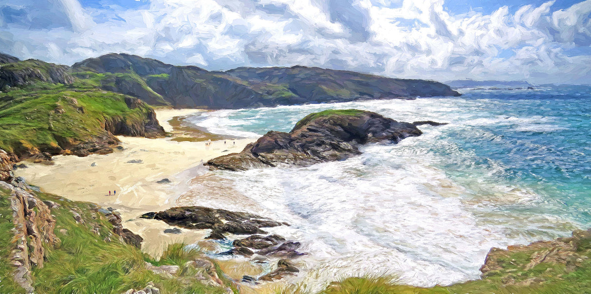 Above murder hole beach, Rosguill, Donegal