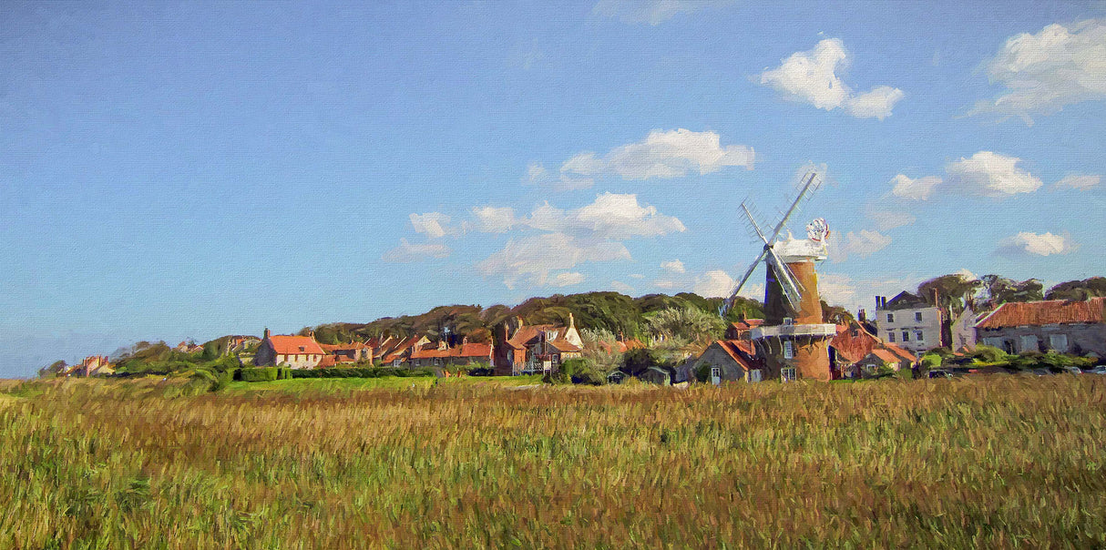 By Cley Mill , Norfolk